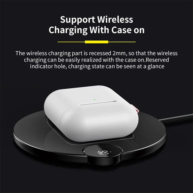 Baseus Let''s go тканый ярлык крюк защитный чехол для AirPods 1/2, модный контрастный дизайн портативный чехол для наушников для Airpods