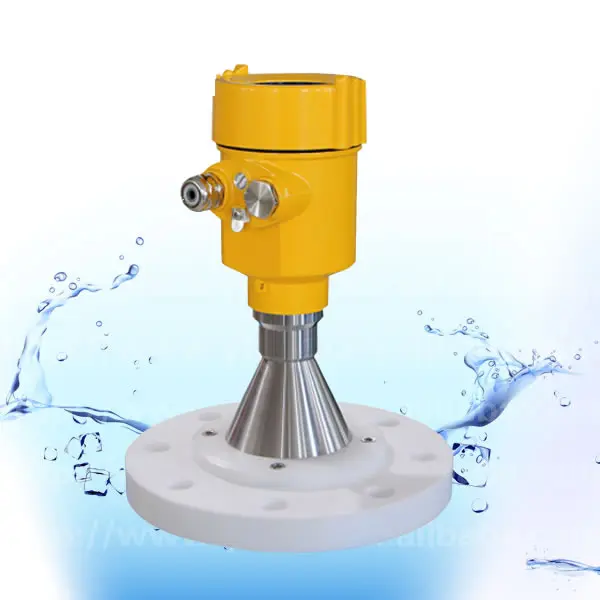 non-invasive radar solid level indicator wireless water level sensor with pulse