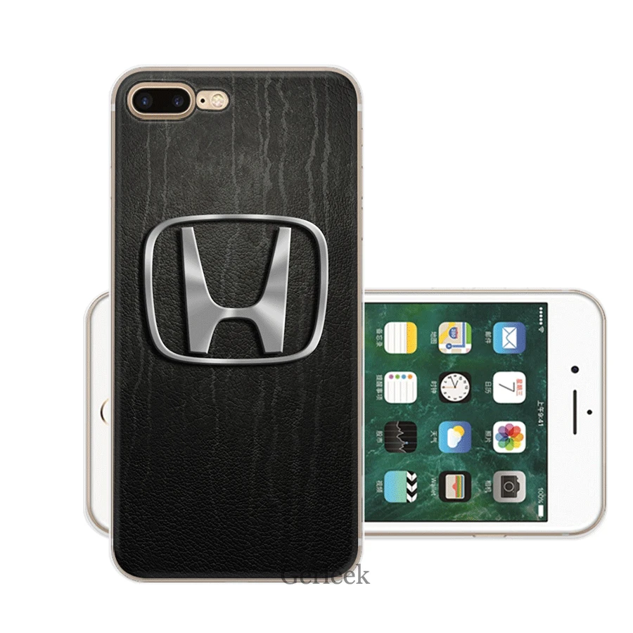 Mobile Cell Phone Case TPU for iPhone 11 Pro XR X XS Max iPhone 7 8 6 6S Plus 5 5s SE Cover Honda - Цвет: 8