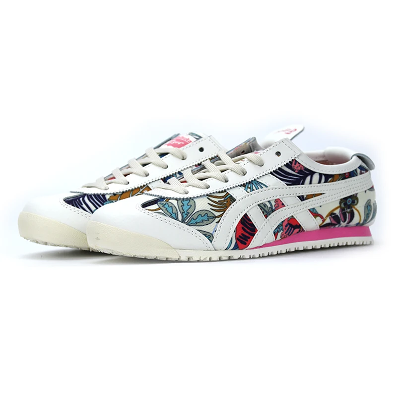 Оригинальные женские кроссовки Onitsuka Tiger; модная обувь для скейтборда с принтом; индивидуальная обувь для отдыха с низким берцем; легкая обувь для девочек