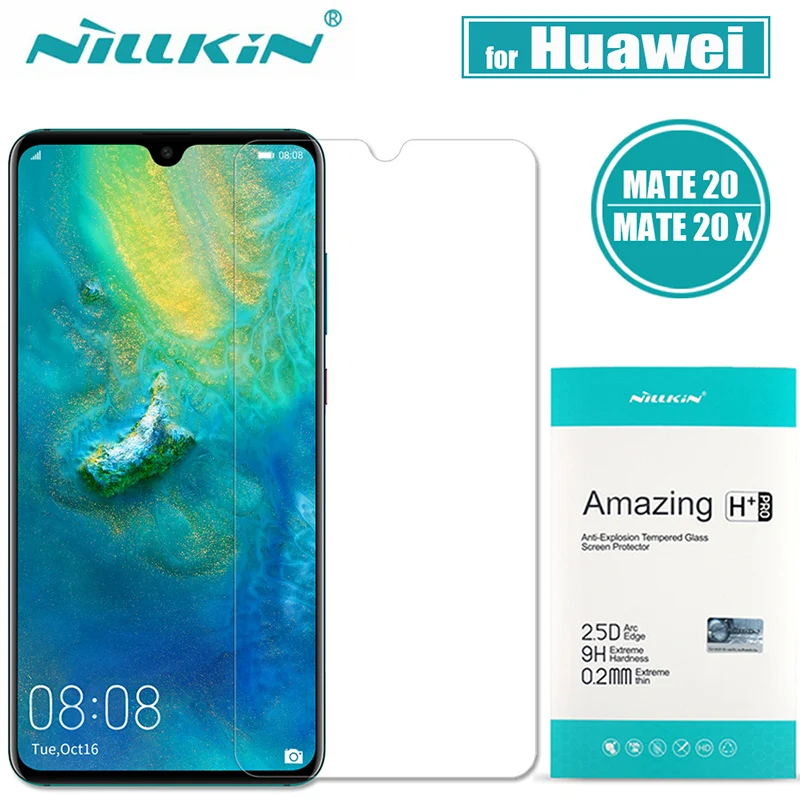 

Nillkin Huawei Mate 20 X Glass 9H Hard Clear Tempered Glass Screen Protector for Huawei Mate 20/20X Safety Glass Nilkin Film