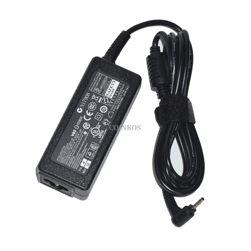 40W adaptador de CA cargador de ordenador portátil para ASUS Eee PC 1018 1018P 1005HAG 1015 1015PED 1015T 1015B 1025CE 1025C 1201N F0754 fuente de alimentación