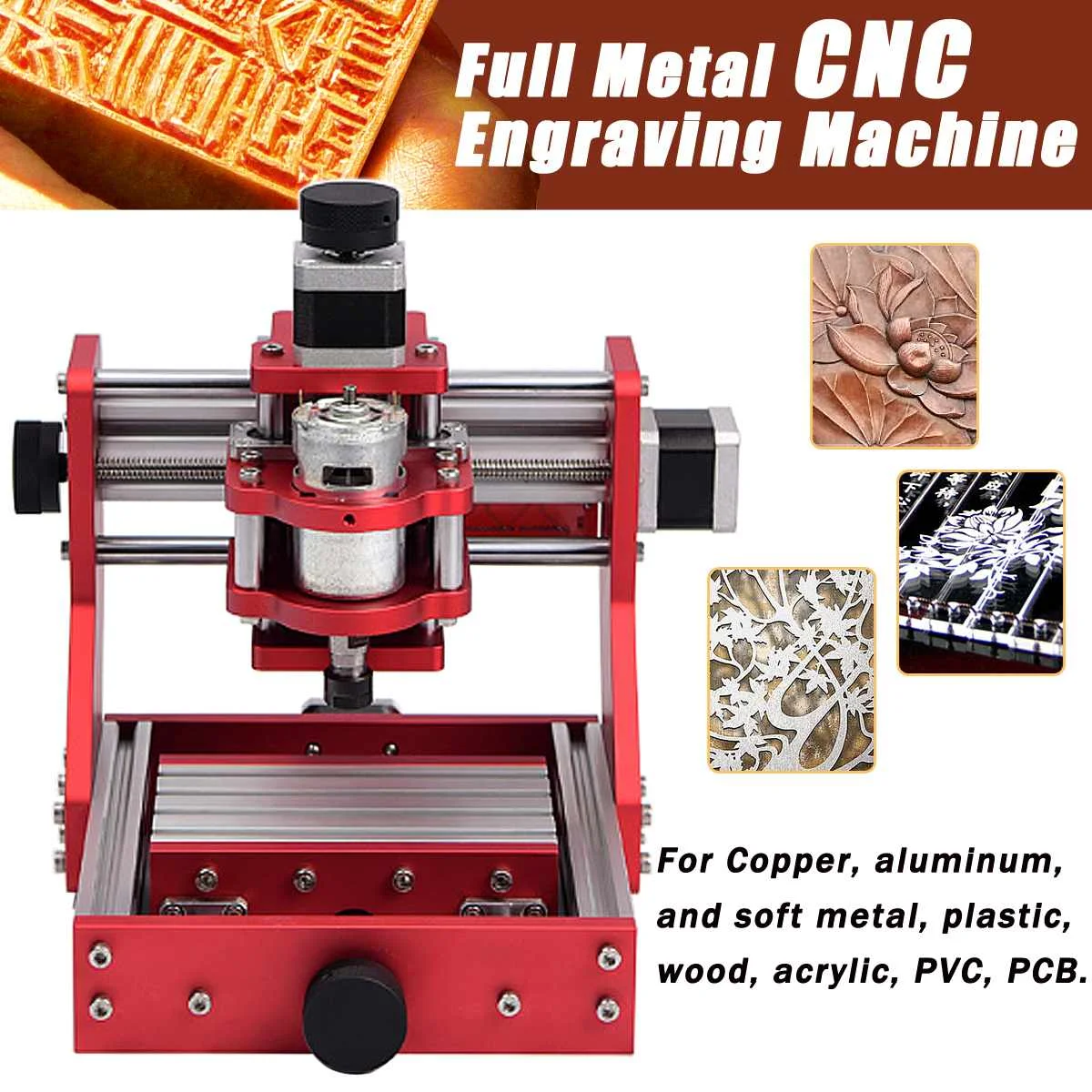 Станок с ЧПУ, cnc1310, станок для резки металла, мини-станок с ЧПУ, фрезерный станок с ЧПУ, ПВХ печатная плата, алюминиевая медная гравировальная машина