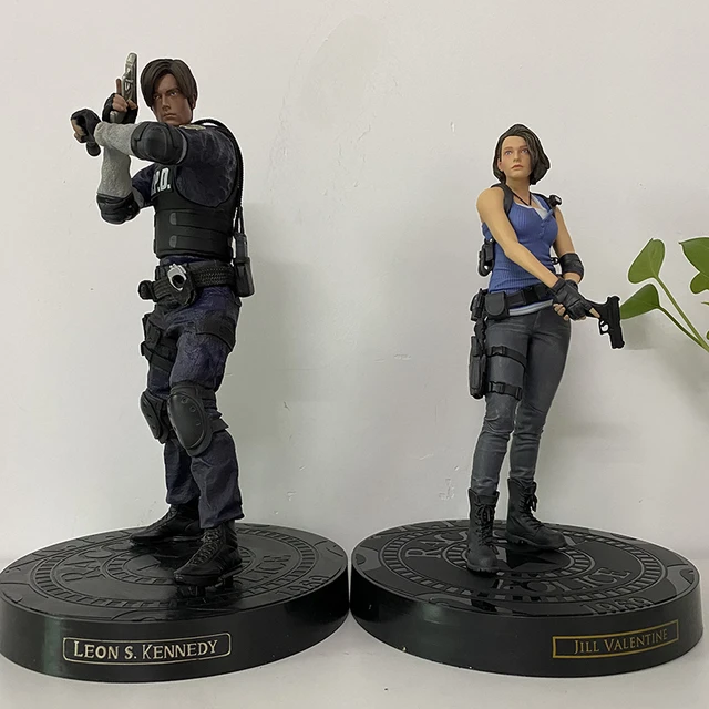 2 Types 1/6 Resident Evil 2 Leon S. Kennedy Jill Valentine Collectible  Action Figure Soldier Set Toy Scale Dolls Models Boys Gift