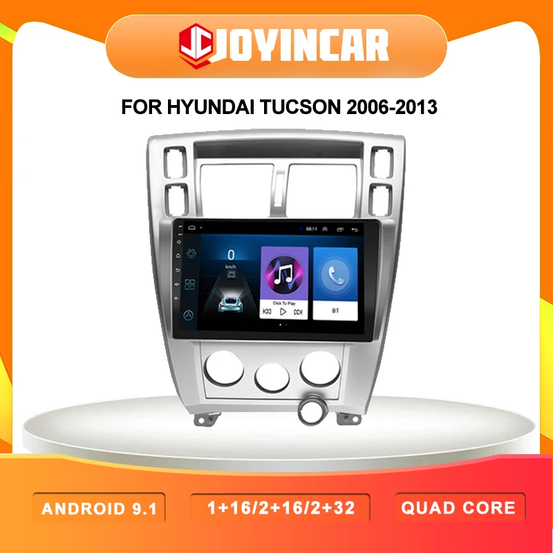 Автомагнитола 2 din на Android 9 1 для Hyundai Tucson 2006 2007 2008 2013 Мультимедийный проигрыватель