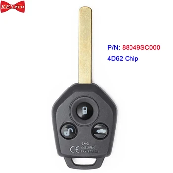 

KEYECU for Subaru Forester Legacy Outback 2008 09 2010 2011 2012 13 2014 Keyless Remote Key fob P/N: 88049SC000 4D62 Chip 433MHz