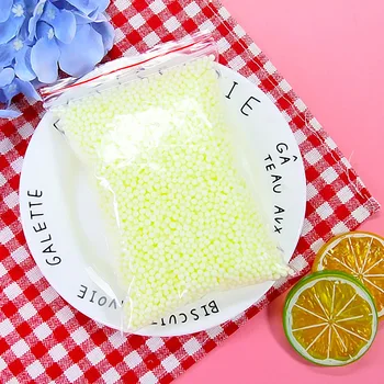 

1Bag Snow Mud Particles Accessories Small Foam Beads For Foam Filler For DIY Craft Supplies Toys