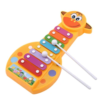 

1Set Education Toy Baby Kids Colorful Giraffe Model Xylophone Musical Toys Early Education Wisdom Development Toys Baby Toys