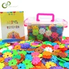 60/100/200pcs Early Education Insert Bag Snowflake Buliding Block Set Baby Puzzle Plastic Assembling Buliding Blocks Toys DDJ 1