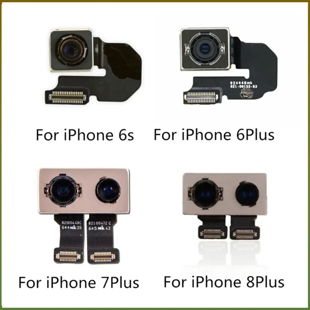 Back Camera For iphone 5S 6 6s 7 8 plus x XR XS XS max Back Camera Rear Main Lens Flex cable Replacement parts For iphone 6 6S