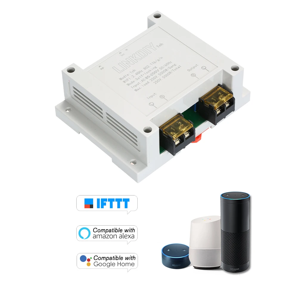 EWeLink умный Wifi переключатель универсальный модуль 1CH AC85-250V беспроводной переключатель таймер приложение голосовой пульт дистанционного управления для Alexa Google Home
