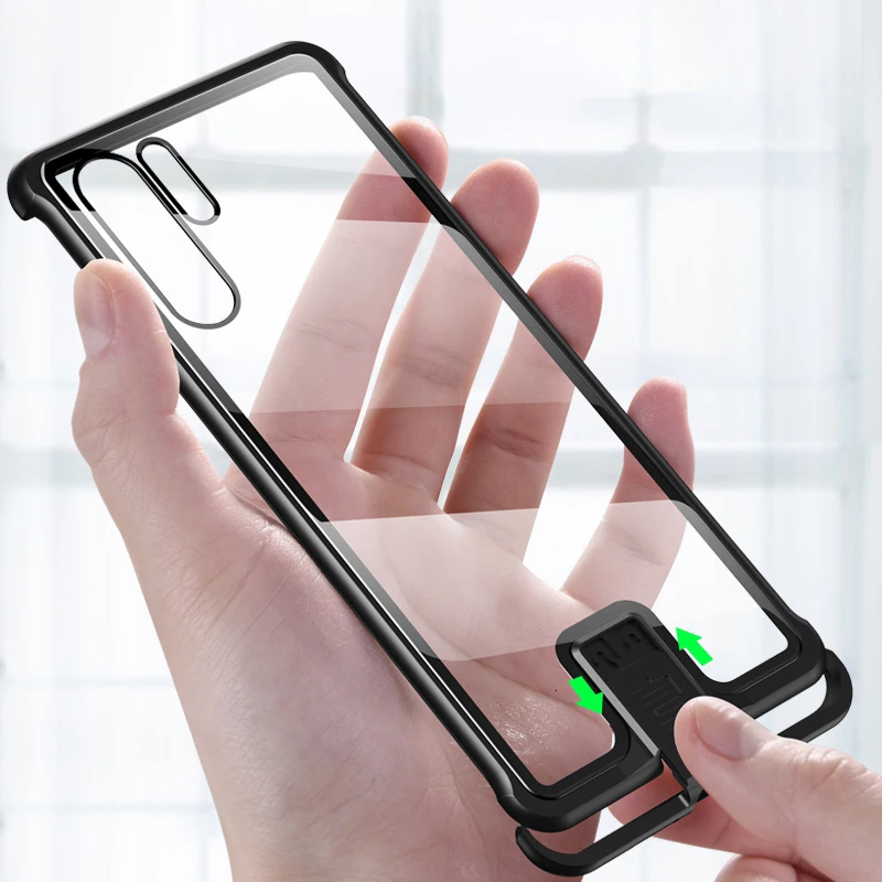 Роскошный металлический чехол из закаленного стекла для телефона huawei mate 10 20 30 Lite P20 P30 Pro P Smart Z защитный чехол