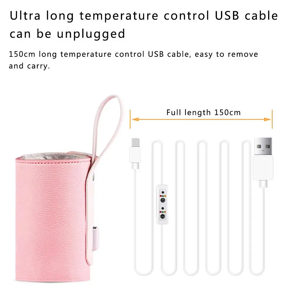 Universal Baby Bottle Insulation Bag USB Intelligent Temperature Control Portable Insulation Tool Insulation Cover Thermostat