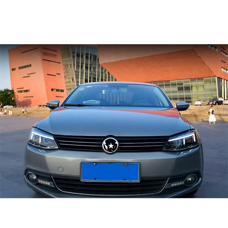 Автомобильные ходовые части Neblineros Para автомобильные Drl светодиодные фары автомобильные фары в сборе 12 13 14 15 16 17 для Volkswagen Sagitar