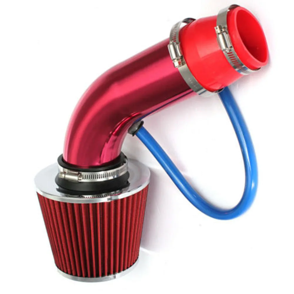 

Air Intake Filters Induction Kit Pipes Hose System Universal Aluminum Auto Cold Air Intakes Parts Accessories