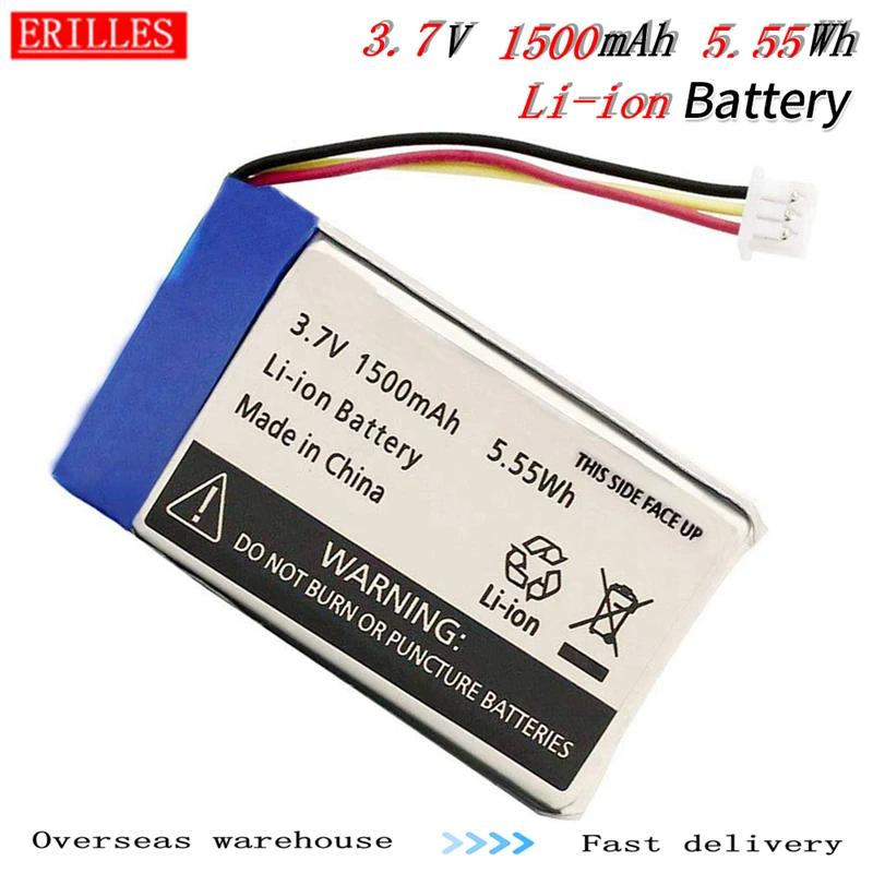 

Sp803048 Lithium Battery Pack 3.7v 1500mAh Replacement for Infant Optics Capacity Teste Light rDXR-8 Video Baby Monitor Unit