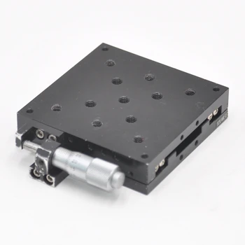 

MENTOR JCX-80L-13 manual ball guide optical fine adjustment slide table Y axis travel plus or minus 6.5mm
