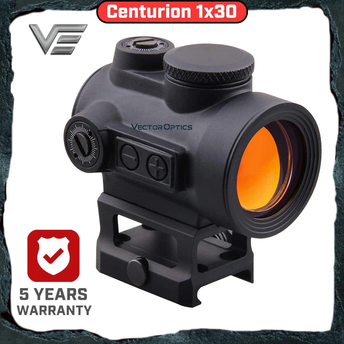 Векторная оптика Centurion 1x30 Red Dot прицел тактический прицел широкий угол поле зрения 20000 часов время работы для ружья