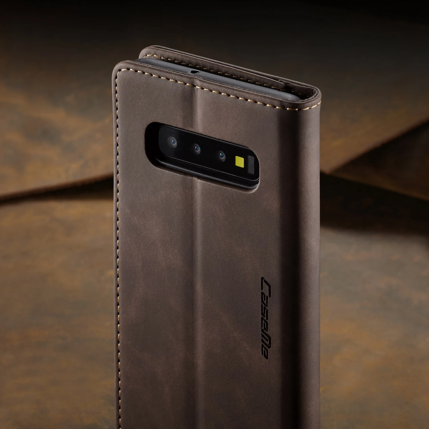 Подходит для samsung Galaxy Note10 S10 S9 S8 A70 A30 A50 A80 чехол, деловой стиль ретро матовый мягкий PU мобильный чехол для телефона