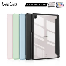 

Tablet Case For Mi Pad 5 Shockproof Tablet Cover For Xiaomi Pad 5 Case Transparent Pen Slot Fashion Protector For Mipad 5 Pro