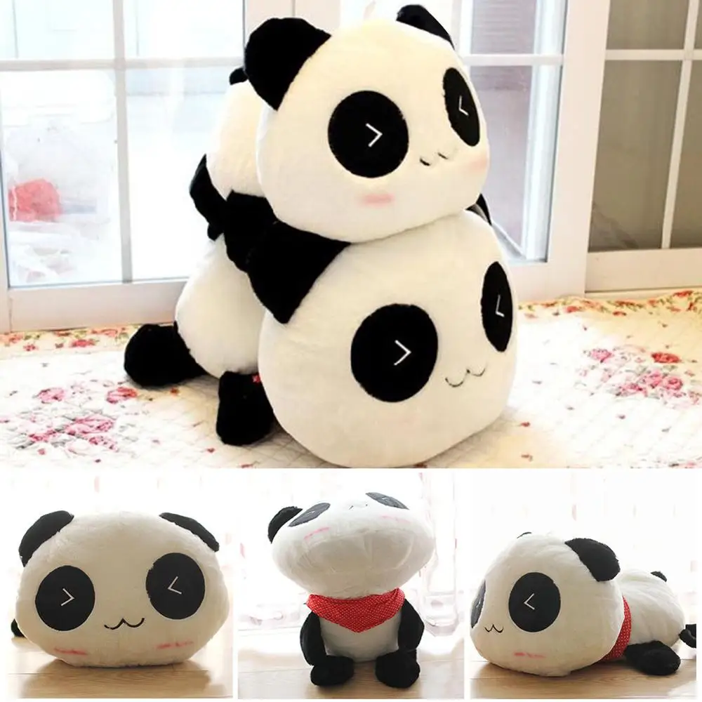 Kawaii Cute Plush Doll Toy Animal Giant Panda Pillow Soft Stuffed Bolster Gift | Игрушки и хобби