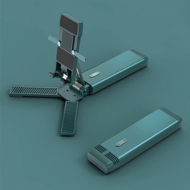 

Desktop Mobile Phone Holder Telescopic Foldable Cellphone Live Broadcast Bracket Tablet Smartphone Universal Stand for Dormitory