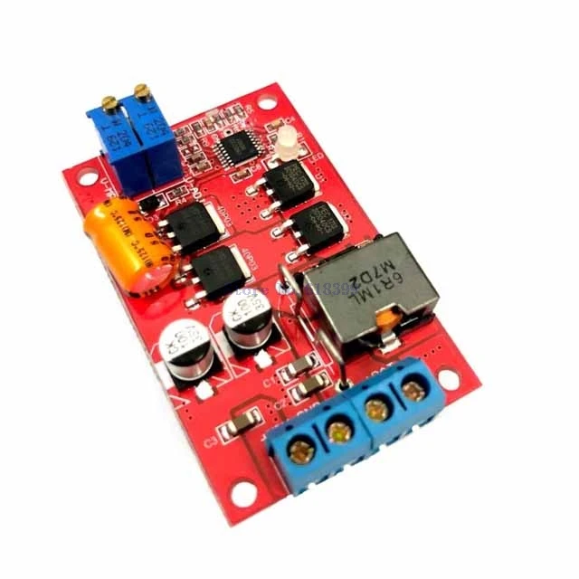 

A14-- MPPT Solar Controller Battery Charging Board 1-100W 5A DC5-26V Output Stepless Light Indicator Module