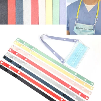 

10pc Adjustable Face Mask Lanyard Handy & Convenient Mask Holder Hanging Neck Rope Protection Halter Ropes Cover
