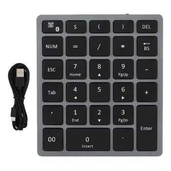 

Numeric keypad rechargeable keypad numeric keypad with mini non-slip phone mat