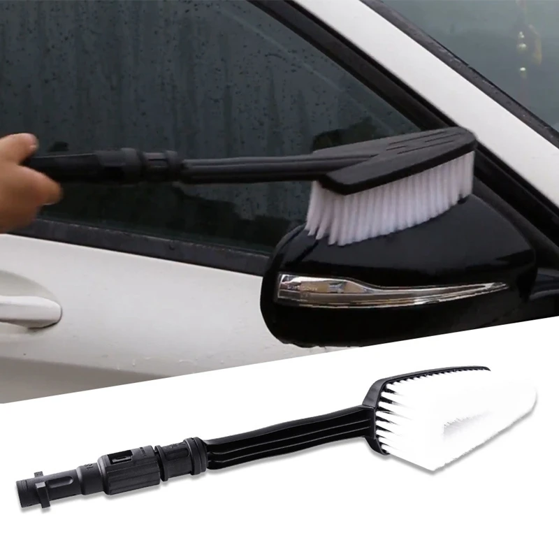 Car Washer Water Spray-Gun Lance Nozzle with Brushes High Pressure Cleaner Set