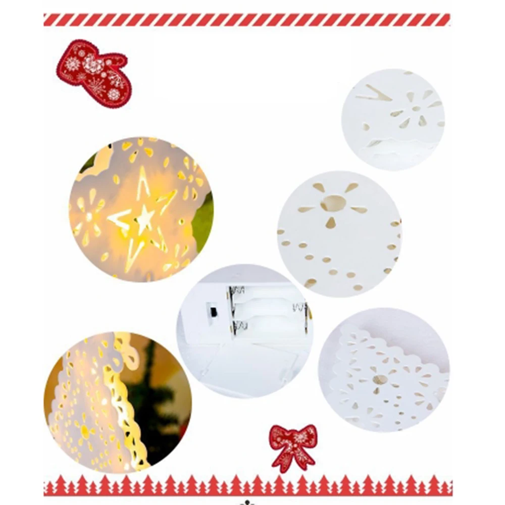 Holiday Star Table Ornament Accessories Hotel Restaurant Office Christmas