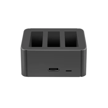 

3 In 1 Practical Charging Hub Sports Camera Battery Charger Outdoor Intelligent Accessories Multi Interface For DJI Osmo Action