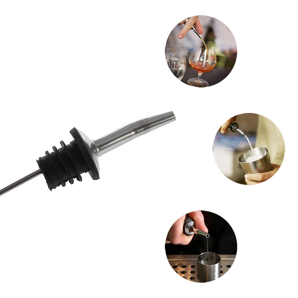 12 шт нержавеющая сталь Pourers Speed Pourer Бутылки Ликера уксус коническая пробка