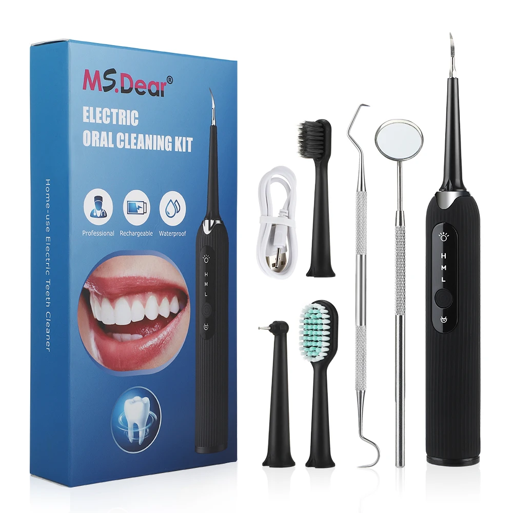 Electric Sonic Dental Scaler whitener Teeth Whitening kit teeth