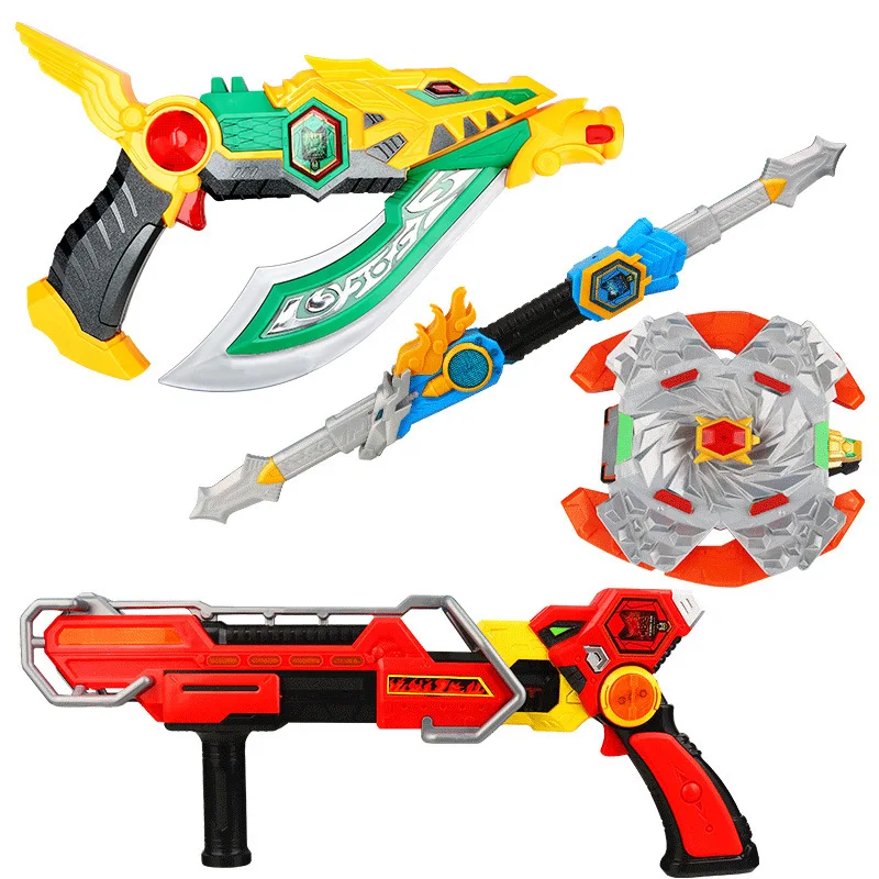 Dream Three Toy Linglong версия Basaltic Baiyin нож Linglong Нож Оружие Just Shield lin jiao эффективное копье мужское лезвие