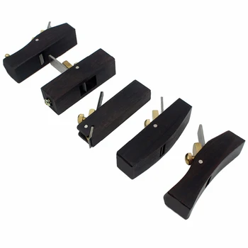 

SHGO HOT-DIY Mini Hand Planes Carpentry Carpenter Ebony Joinery Woodwork Tools 5 Pcs Set Hand Planer