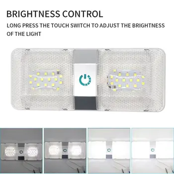 

Hot 1 Pc DC 12V LED RV Ceiling Dome Light Interior Lighting Trailer Camper Lights Interior for Camper RV Accessories