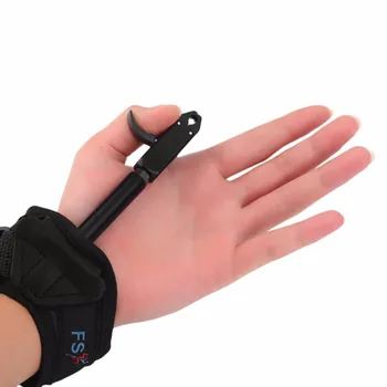 

Hunting Archery Compound Bow Caliper Release Caliper Shooting Trigger Buckle Wrist Strap Pro Arrow Trigger Aid Strap Wristband
