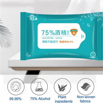 

Portable Alcohol Wet Wipe Disposable Disinfection Prep Swap Pad Antiseptic Skin Cleaning Care Jewelry Mobile Phone Clean Wipe