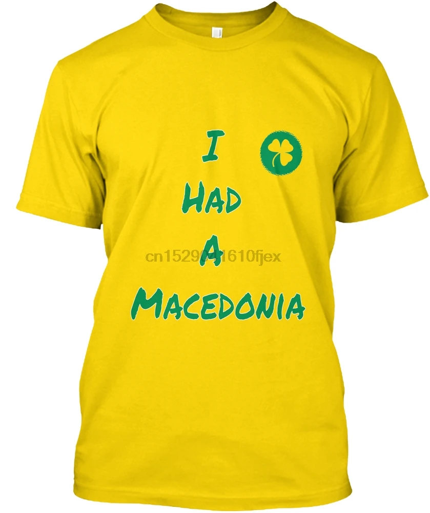 Мужская футболка I Had A Macedonia (1) Футболки женские футболки |