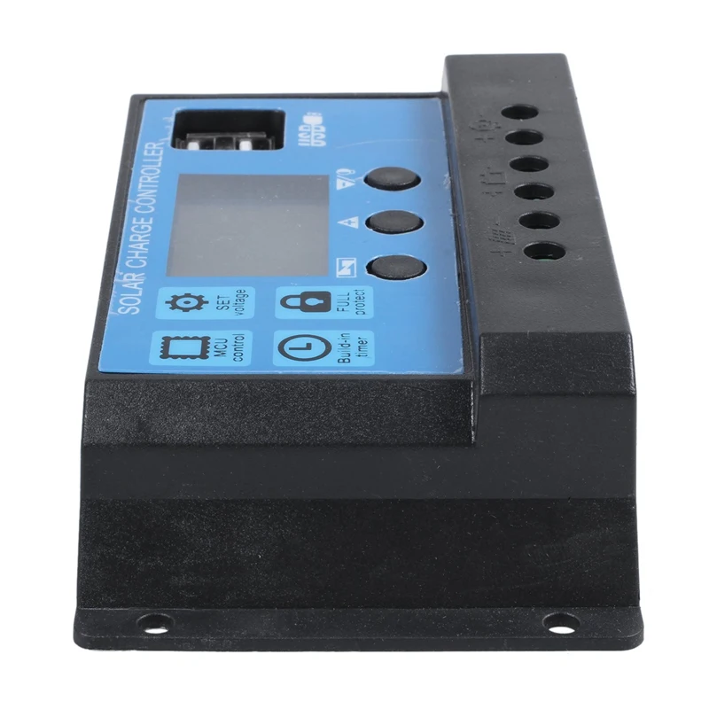 30A 12 V/24 V lcd Интеллектуальный автоматический регулятор заряда PWM солнечной батареи