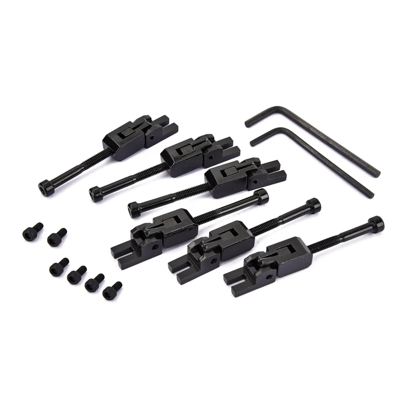 6 шт. Металлические гитарные скрепленные седла для Floyd Rose Tremolo Bridge запчасти|Детали