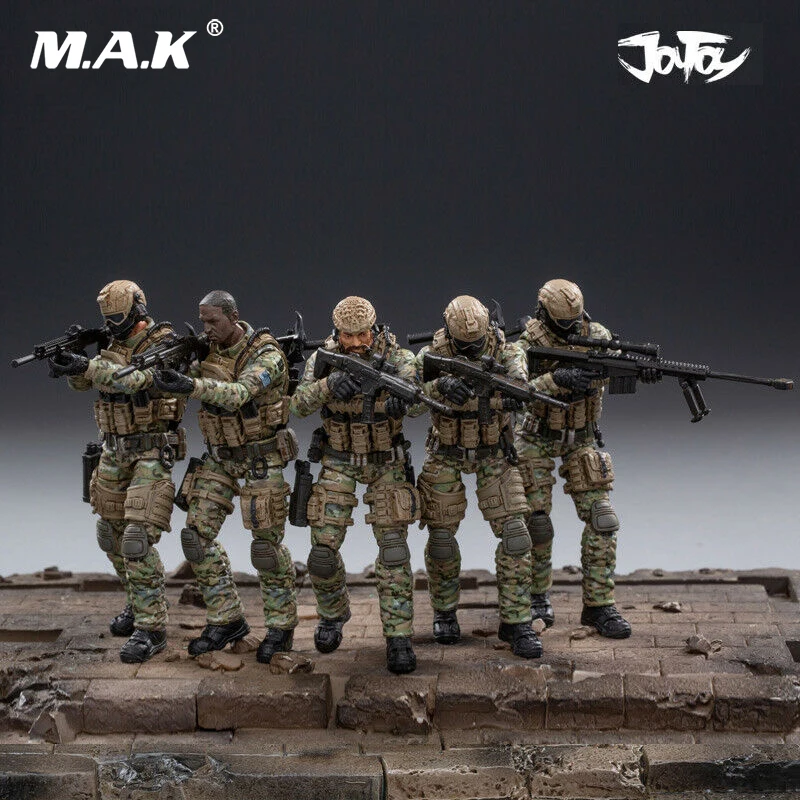 JOYTOY 1/18 армии США кавалерийский полк экшн-солдат игрушки 5 фигурок набор JTUS004 Коллекционная для мальчиков детская коллекция