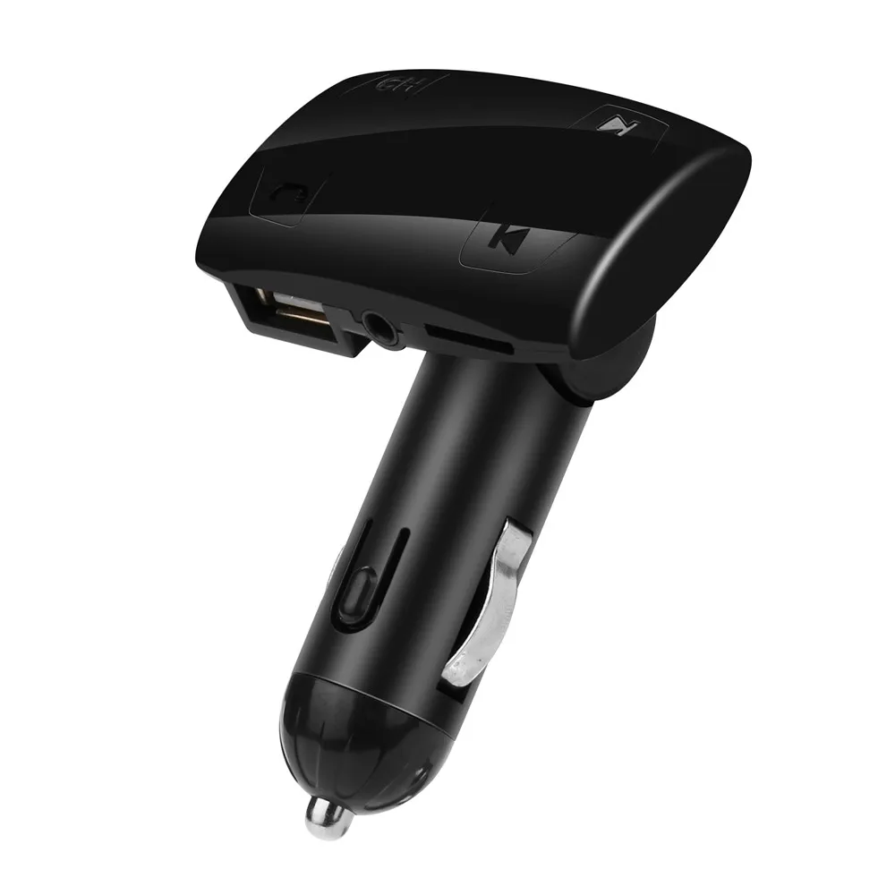 1 порт USB Bluetooth телефон зарядка автомобильное зарядное устройство Поддержка FM TF карта для IPhone Ipad samsung
