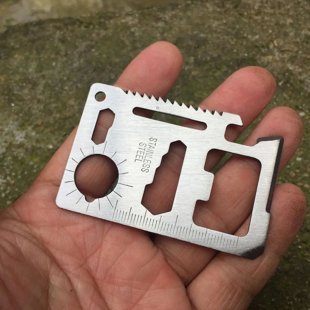 

Swiss Knife Card Multi-function Combination Knife Card With Survival Tool Beauty Set Tool Card Combination Knife
