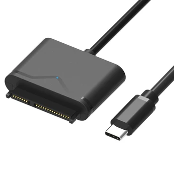 

Type-C to SATA Easy Drive Line 2.5 / 3.5 Inch Hard Disk Transfer Cable Laptop Hard Disk Data Cable