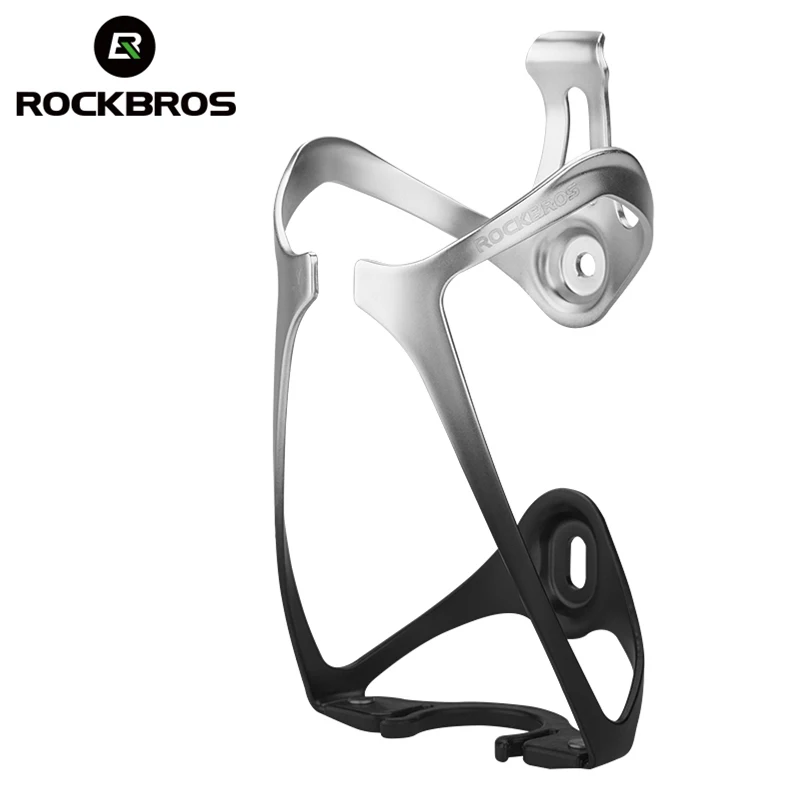 

ROCKBROS Bicycle Bottle Cage PC Colorful Ultralight Electroplating MTB Cycling Kettle Holder Integrally Molded Bike Accessories