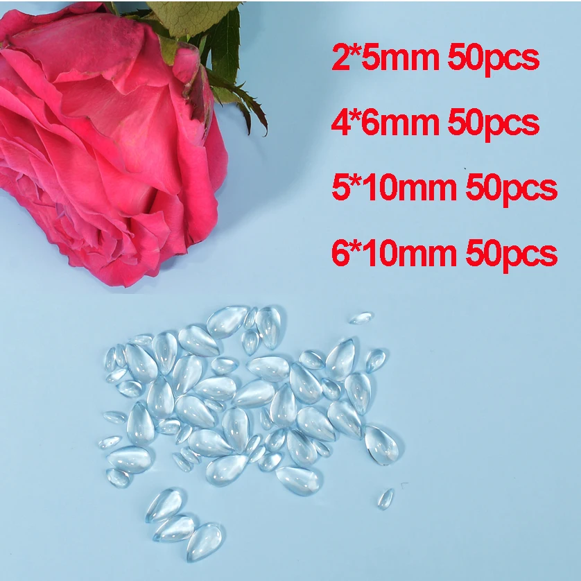 

200pc 5-10mm Simulation dew drops Card Making Accessories Metal Cutting Dies and Stamps Scrapbooking Album Decoration waterdrop