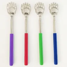 Назад скребок массажер Телескопический анти зуд назад скребок головы массажер коготь клип Выдвижная телескопическая зуд царапин Hackle