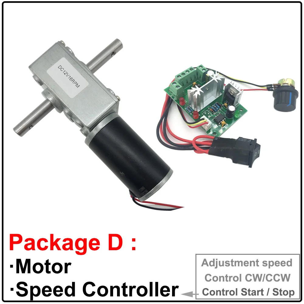 5840 31ZY 12 24 V Worm Шестерни Мотор DC мотор обратный высокий крутящий момент
